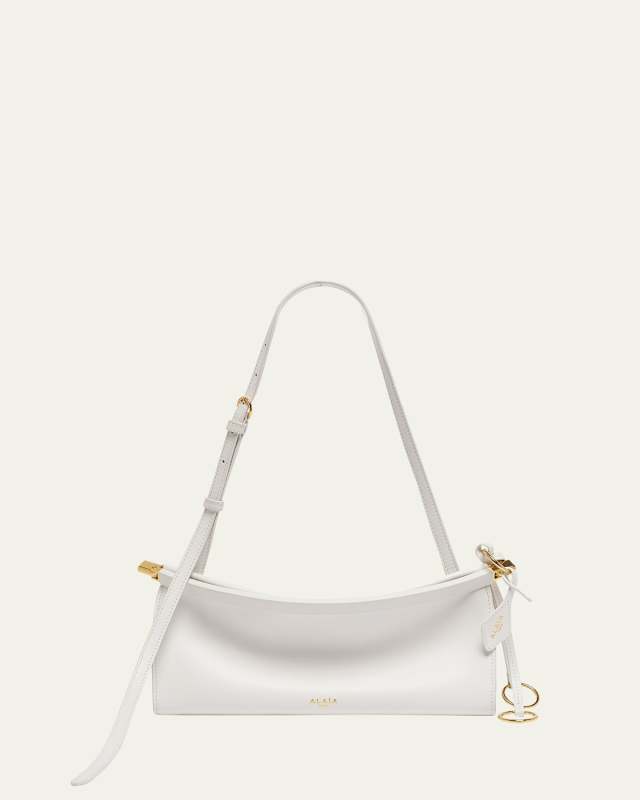 Le Click Small Shoulder Bag in Glossy Leather